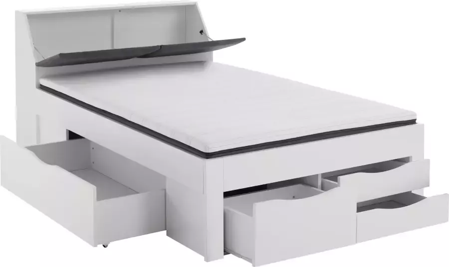 Relita Ledikant met bergruimte Maxi met laden en bergruimte in het hoofdbord - Foto 4