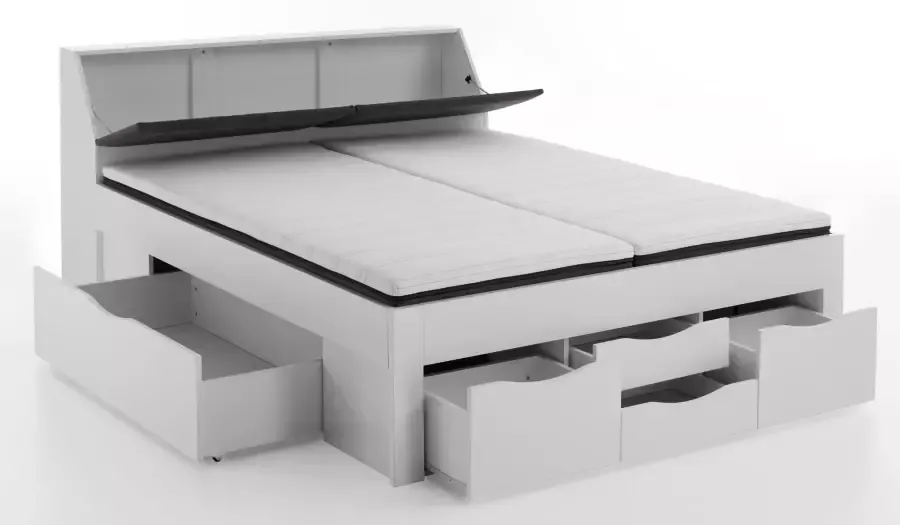 Relita Ledikant met bergruimte Maxi met laden en bergruimte in het hoofdbord - Foto 3