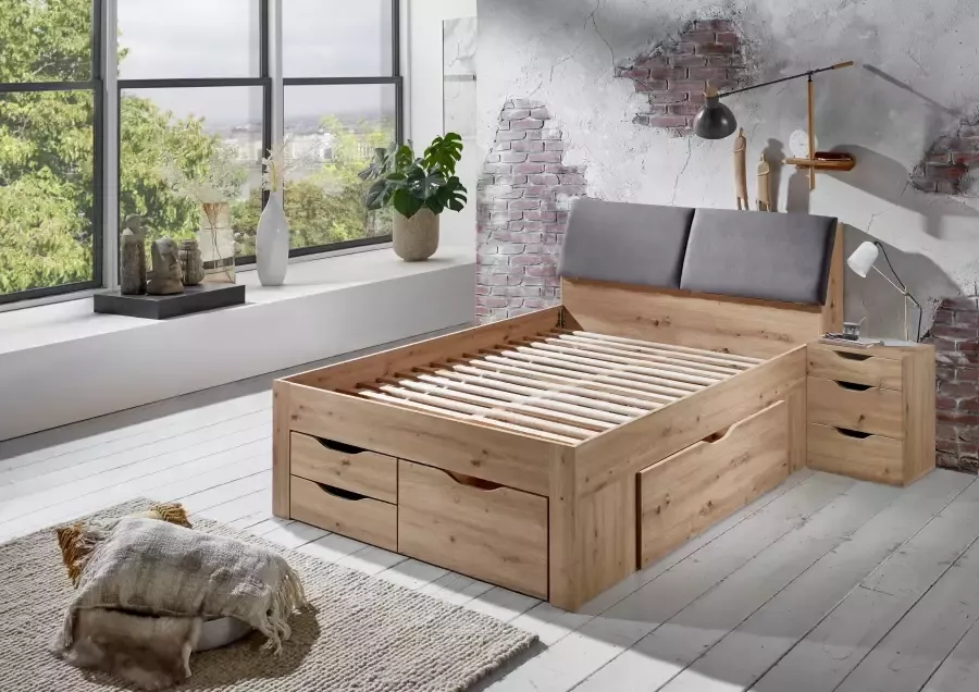 Relita Ledikant met bergruimte Maxi met laden en bergruimte in het hoofdbord - Foto 3