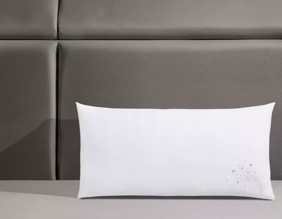 My home Microfiberkussen Baca hoofdkussen 40x80 cm en 80x80 cm 2-delig Kussens in een voordelige set: zeer goede prijs-kwaliteitverhouding! (voordeelset) - Foto 2