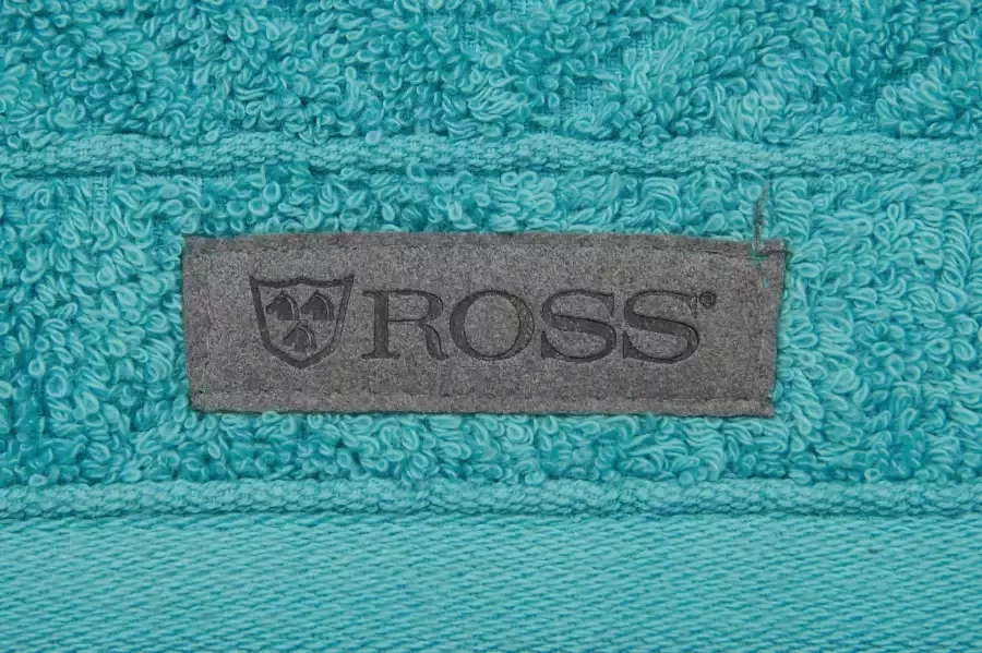 ROSS Handdoek Smart Uni-rib met velourslabel (2 stuks)