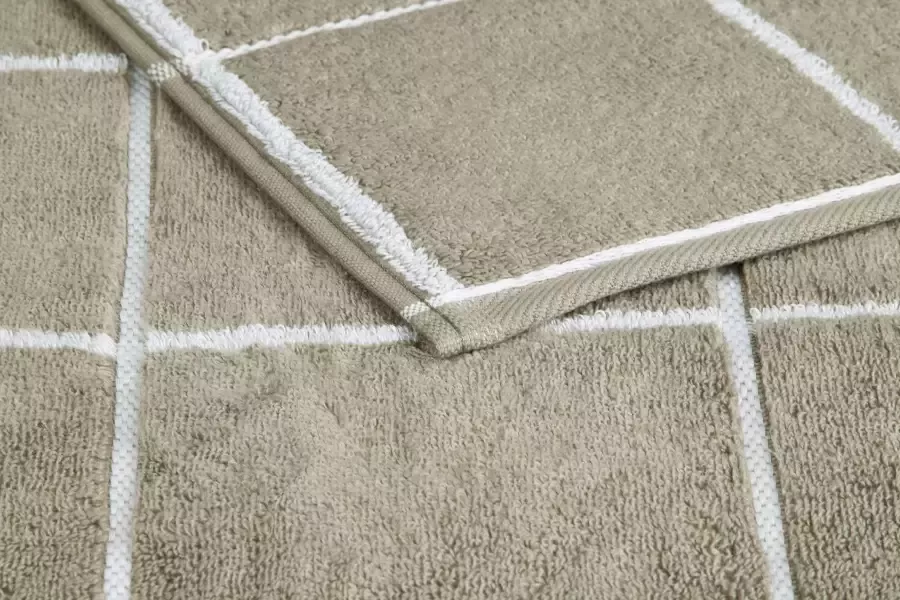 ROSS Handdoeken Cashmere geruit 100% katoen geruit in modieuze ruitkleuren (2 stuks) - Foto 4