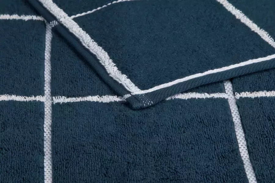 ROSS Handdoeken Cashmere geruit in modieuze kleuren (2 stuks) - Foto 4