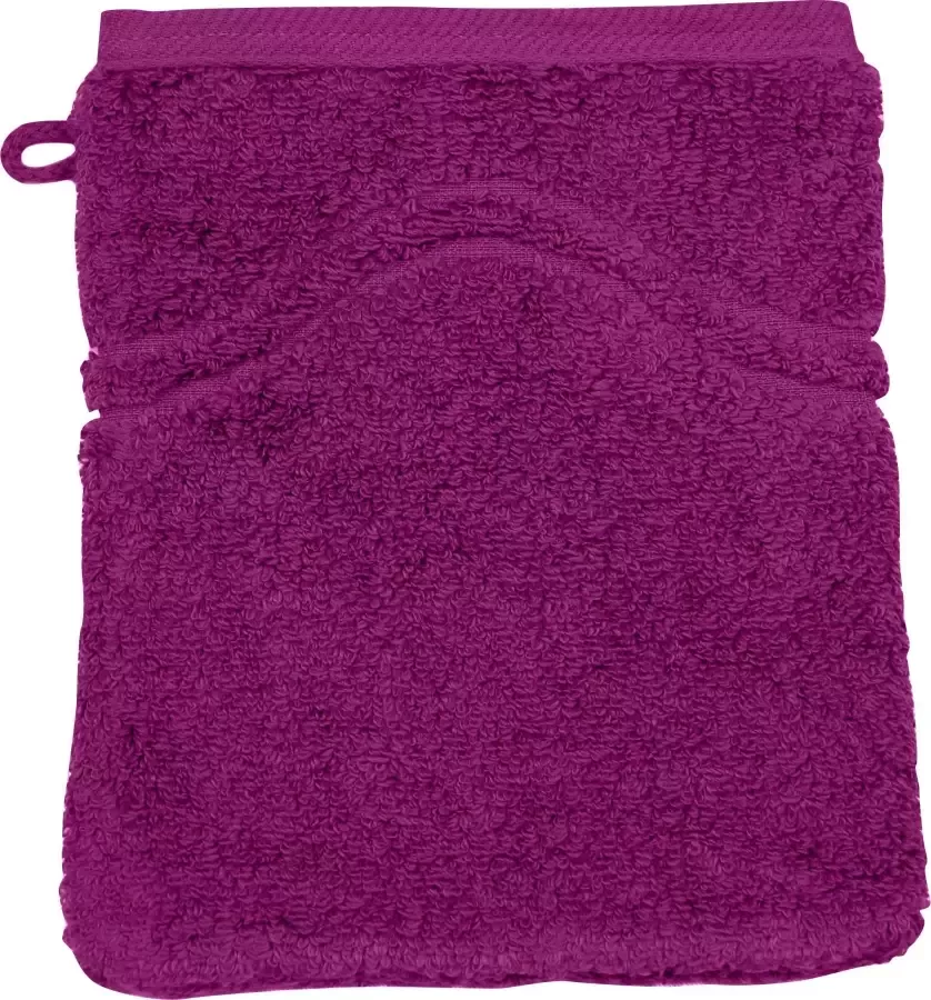 ROSS Washandje Cashmere feeling met golven-randdessin (set 6 stuks)