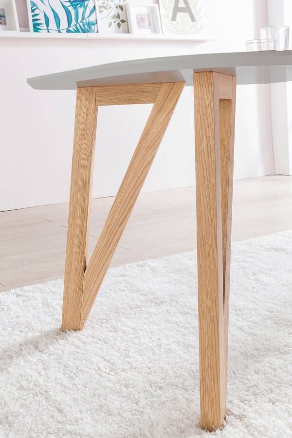 SalesFever Eethoek (5-delig) tafelbreedte 160 cm stoelen 180° draaibaar met fluweel - Foto 8