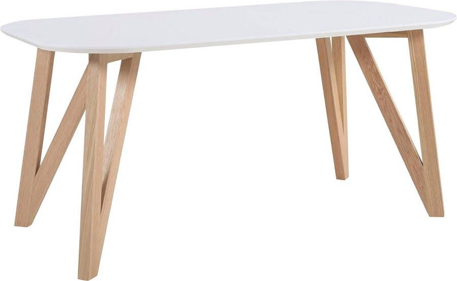 SalesFever Eethoek (5-delig) tafelbreedte 160 cm stoelen 180° draaibaar met fluweel - Foto 10