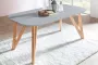 SalesFever Eethoek bestaand uit 4 moderne beklede stoelen en een 160 cm brede tafel (set 5-delig) - Thumbnail 8