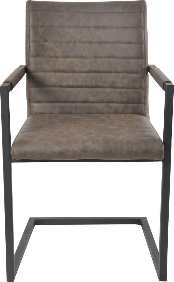 SalesFever Eethoek bestaand uit 4 stoelen met armleuning en een 180 cm brede tafel (set 5-delig) - Foto 7