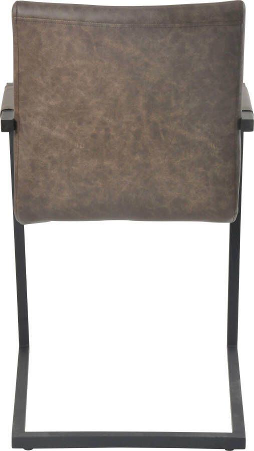 SalesFever Eethoek bestaand uit 4 stoelen met armleuning en een 180 cm brede tafel (set 5-delig) - Foto 8