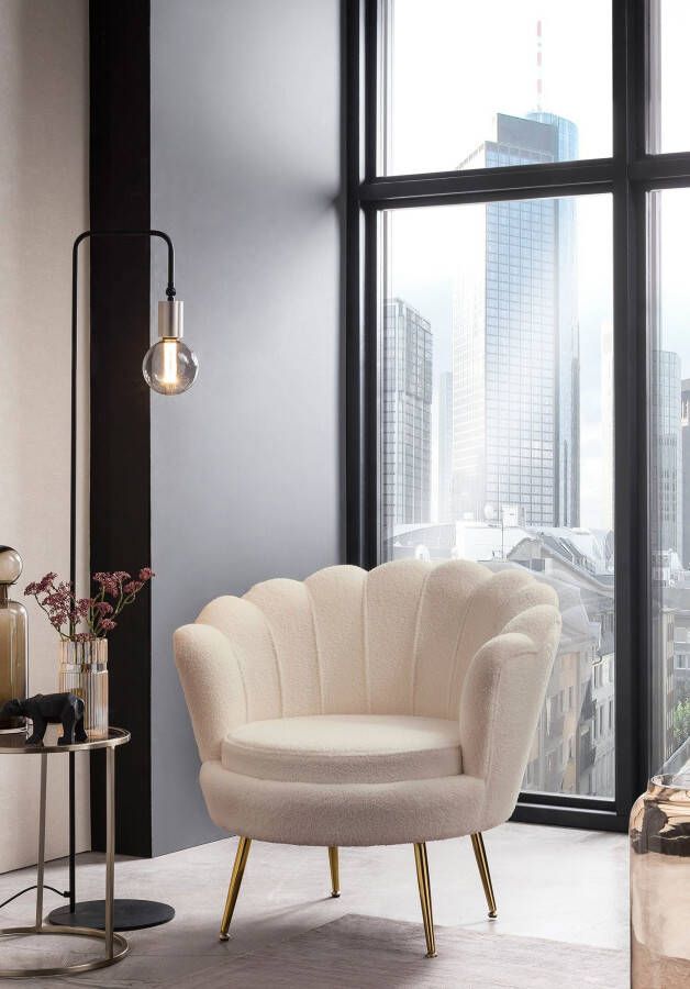 SalesFever Loungestoel opvallend schelpdesign - Foto 3