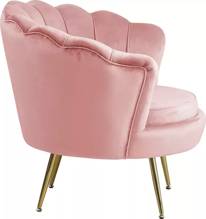 Artistiq Living Artistiq Fauteuil Lizzy Velvet Roze - Foto 2