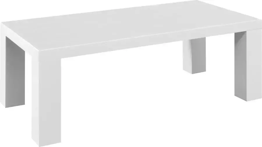 SalesFever Salontafel in moderne hoogglans-look rechthoekig of vierkant - Foto 2