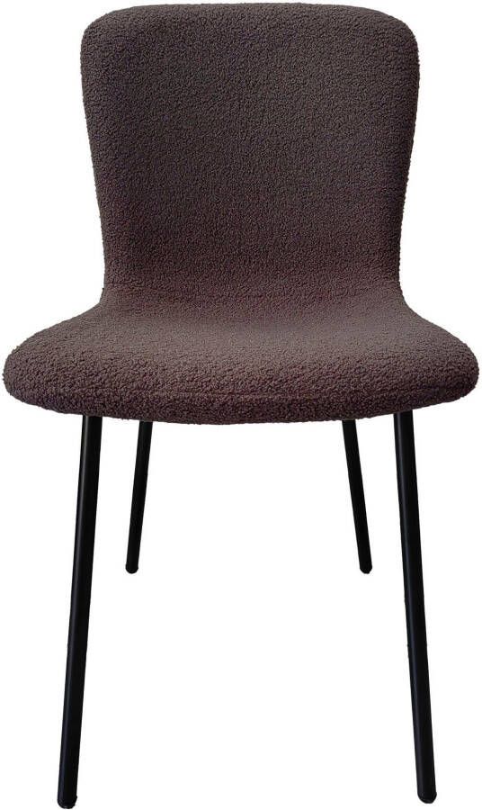 SalesFever Stoel met 4 poten Esszimmerstuhl stilvolles Set ergonomisch gevormde zitting en rugleuning (set 4 stuks) - Foto 6