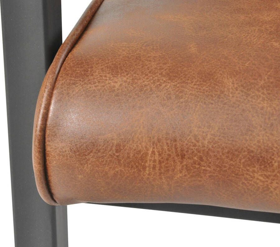 SalesFever Vrijdragende stoel in moderne vintage-look (set 2 stuks) - Foto 1