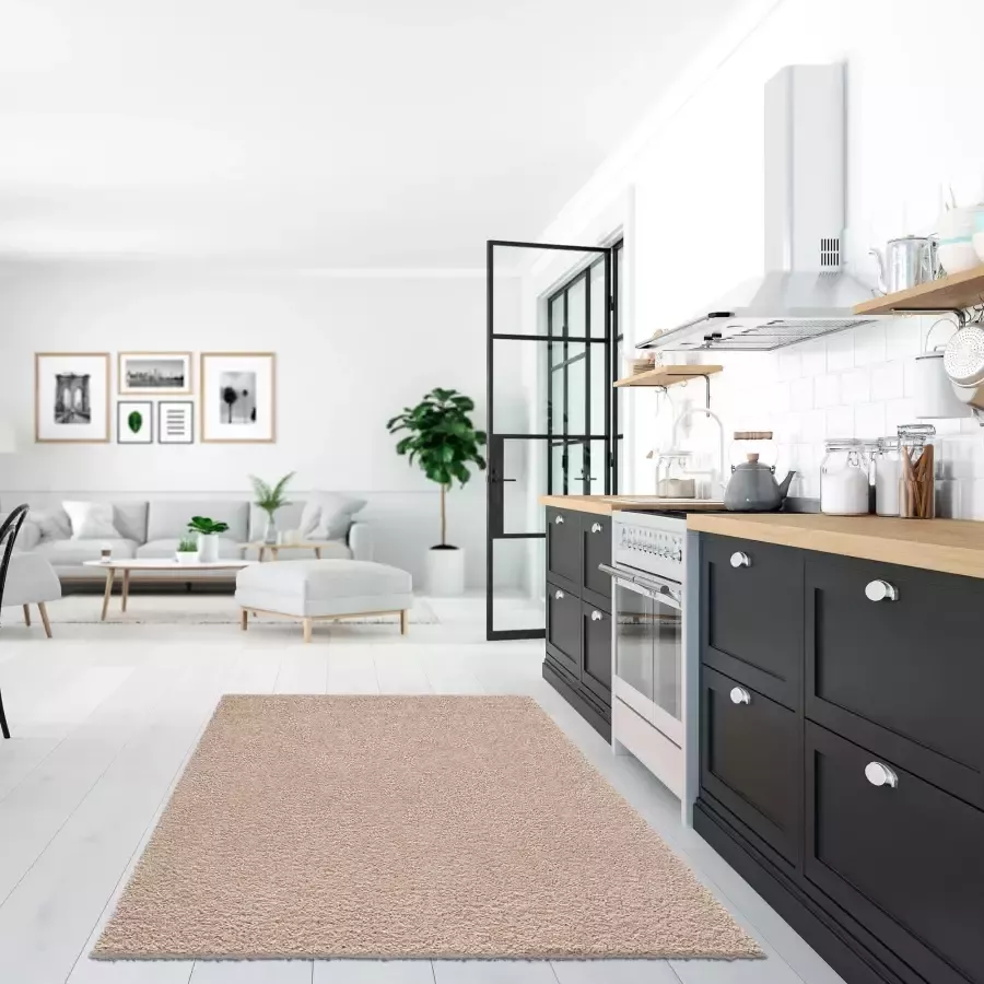 SANAT HALI Hoogpolig vloerkleed LOCA Woonkamer lange pool shaggy slaapkamer - Foto 9