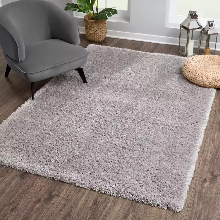 Tapijt voor de woonkamer slaapkamer keuken hal kinderkamer gemakkelijk te reinigen superzacht modern tapijt grijs 80 x 150 cm - Foto 6