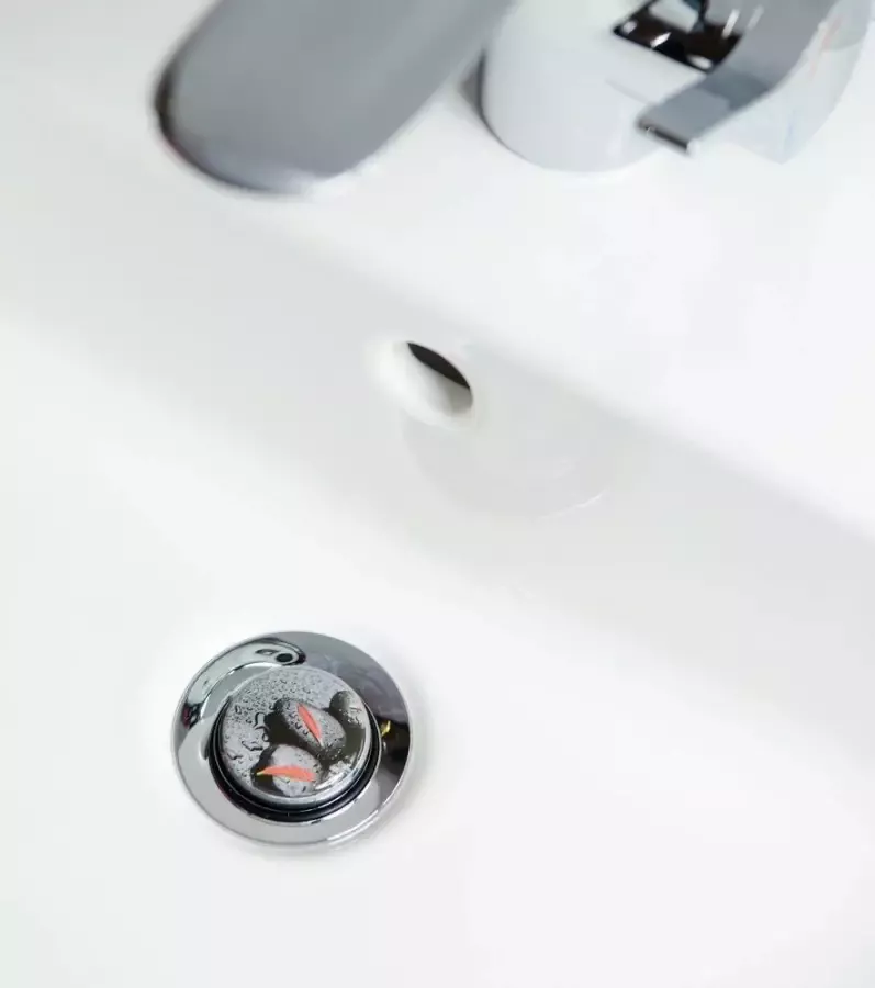 Sanilo Set badkameraccessoires Elegance bestaand uit toiletzitting badmat stop zeepdispenser toiletborstel (complete set 6-delig) - Foto 2