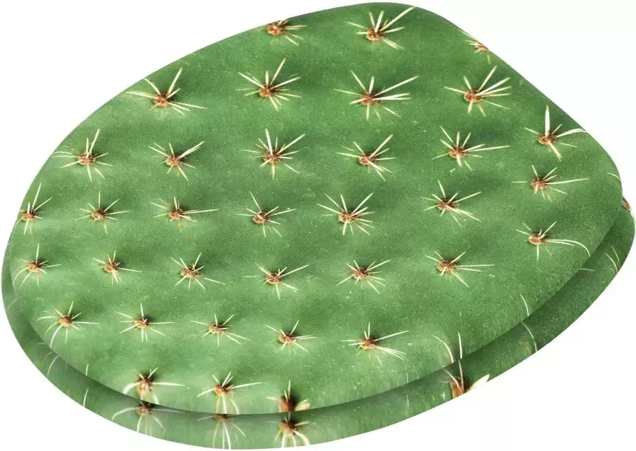 Sanilo Toiletzitting Cactus met softclosemechanisme bxl: 37 7x 42 0 47 0 cm - Foto 6