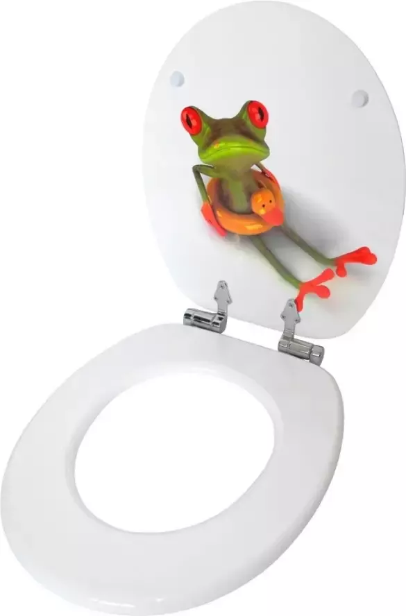 Sanilo Toiletzitting Froggy met soft-closemechanisme - Foto 5