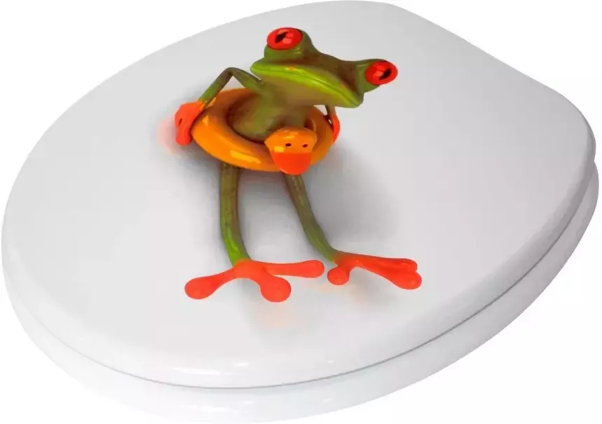 Sanilo Toiletzitting Froggy met soft-closemechanisme - Foto 4