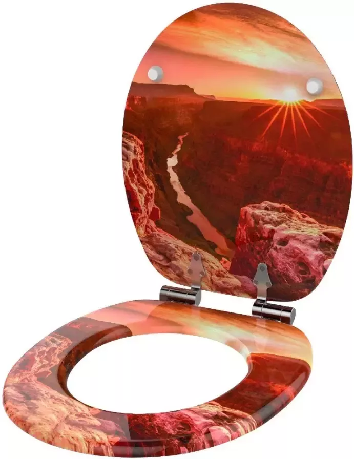 Sanilo Toiletzitting Grand Canyon met soft-closemechanisme - Foto 3