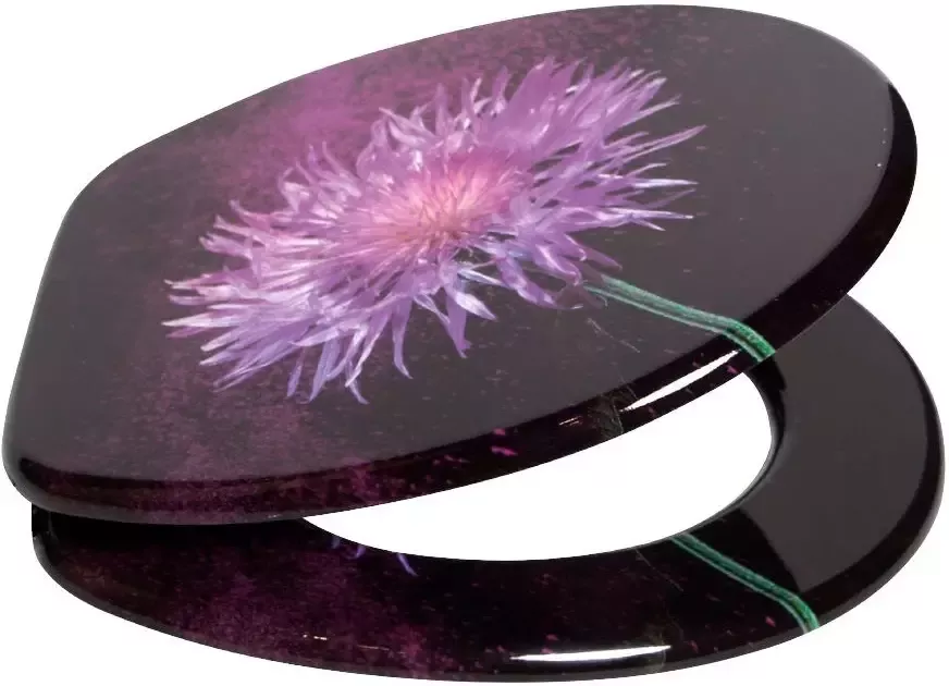 Sanilo Toiletzitting Purple Dust met soft-closemechanisme - Foto 5