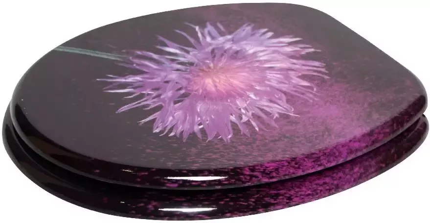 Sanilo Toiletzitting Purple Dust met soft-closemechanisme - Foto 6