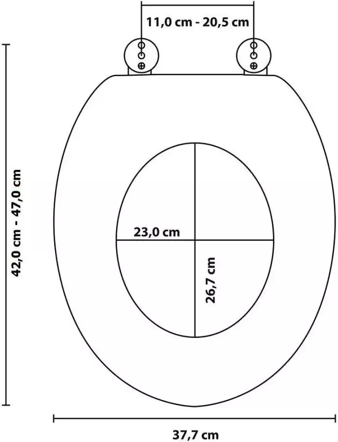 Sanilo Toiletzitting Wooden Heart met soft-closemechanisme - Foto 3