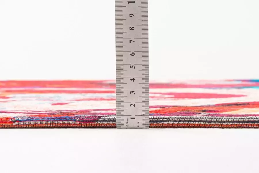 Sansibar Vloerkleed Keitum 008 Vlakweefsel modern ontwerp motief Glazen & gekruiste Zwaarden - Foto 4