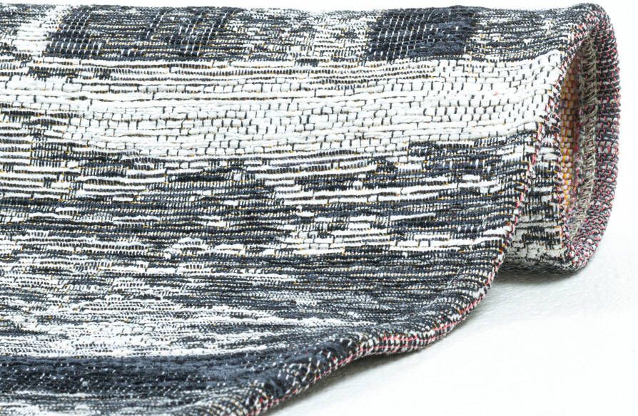 Sansibar Vloerkleed Keitum 010 Vlakweefsel modern houten ontwerp motief gekruiste sabels - Foto 5