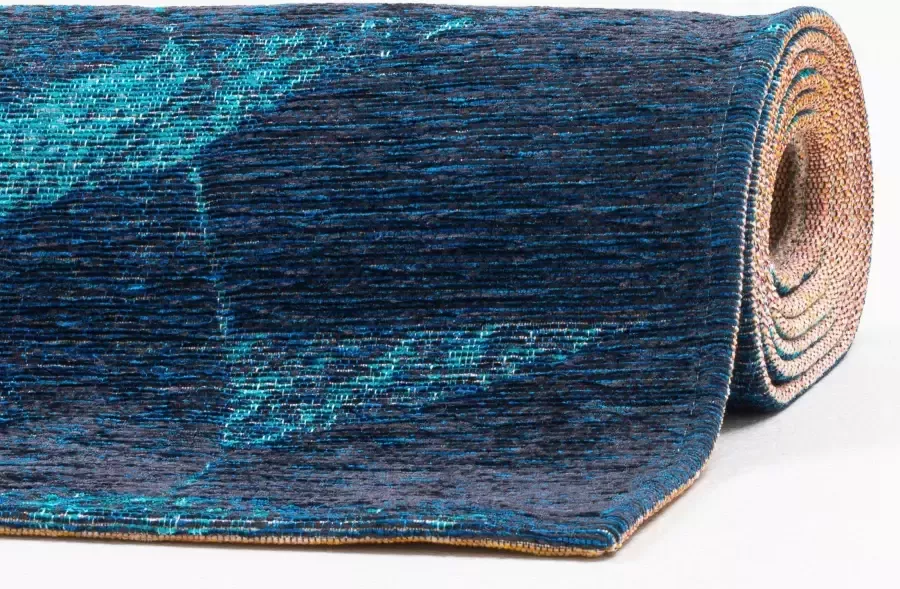 Sansibar Vloerkleed Keitum 011 Vlakweefsel modern ontwerp motief kompas - Foto 5