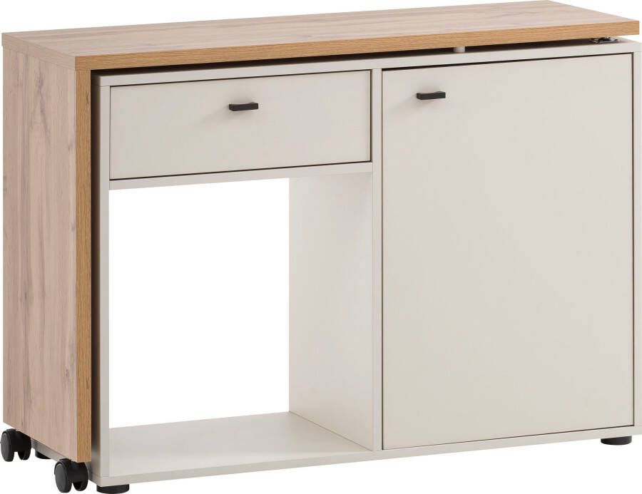 Schildmeyer Bureau Tiny Working praktisch in het thuiskantoor dressoir met flexibele werkblad - Foto 1