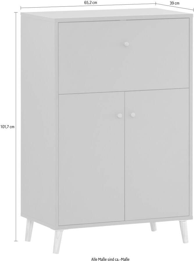 Schildmeyer Secretaire Serie 500 met geïntegreerd stopcontact en usb-aansluitingen - Foto 2