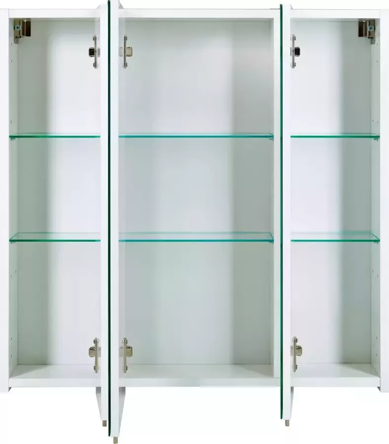 Schildmeyer Spiegelkast Basic Breedte 70 cm 3-deurs glasplateaus Made in Germany - Foto 3