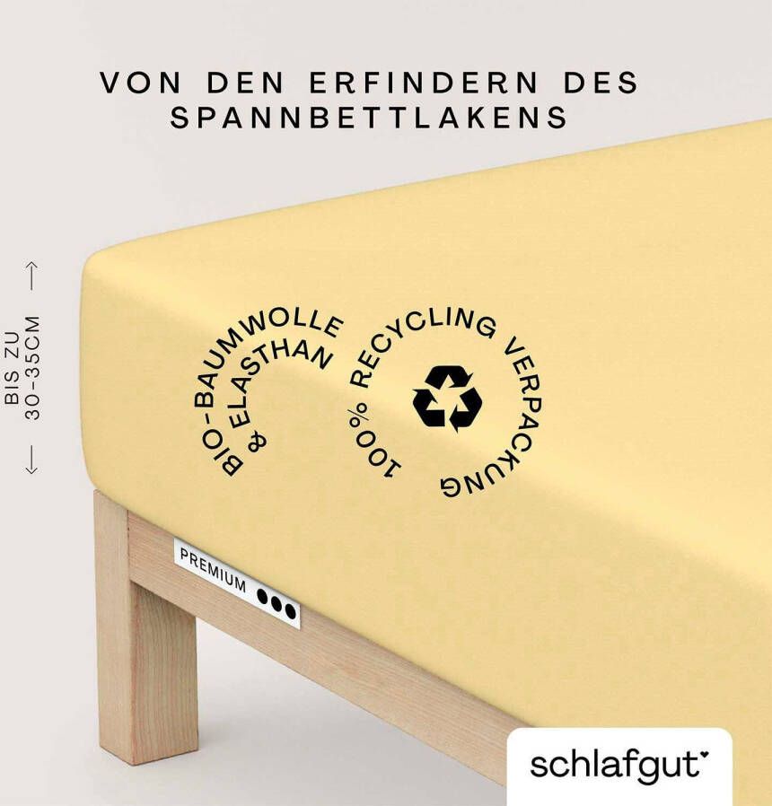 Schlafgut Hoeslaken Premium duurzame zero waste-verpakking (1 stuk) - Foto 7