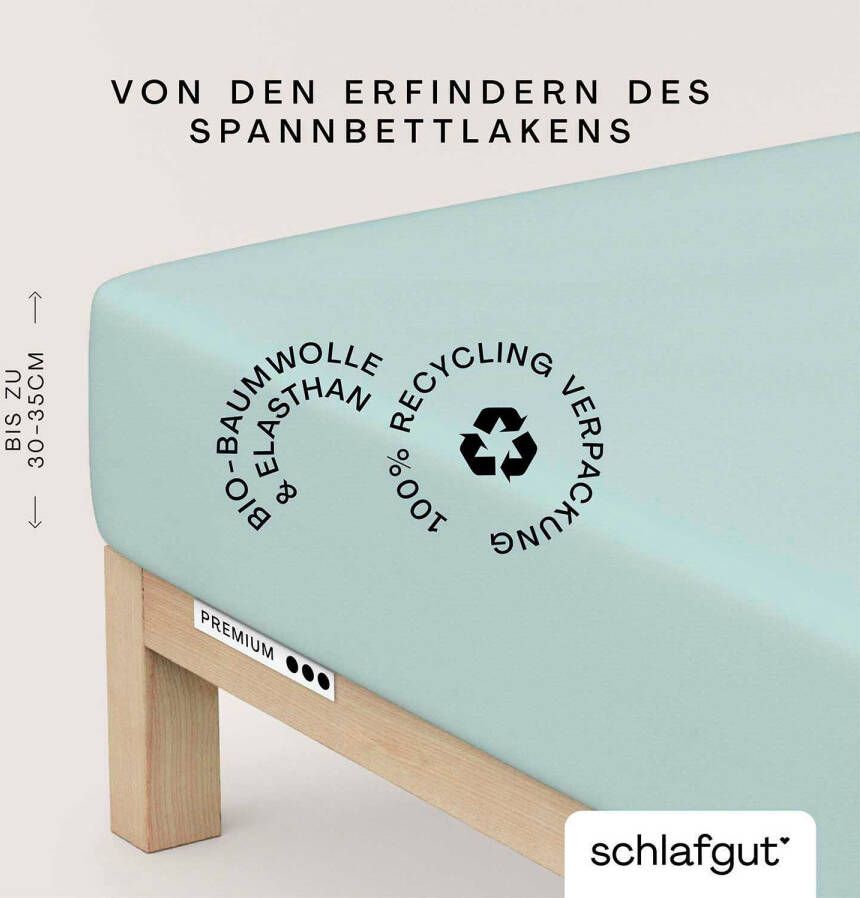 Schlafgut Hoeslaken Premium duurzame zero waste-verpakking (1 stuk) - Foto 7
