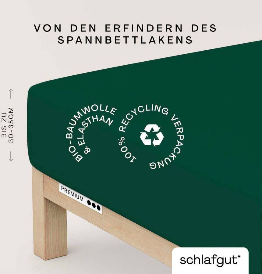 Schlafgut Hoeslaken Premium duurzame zero waste-verpakking (1 stuk) - Foto 6