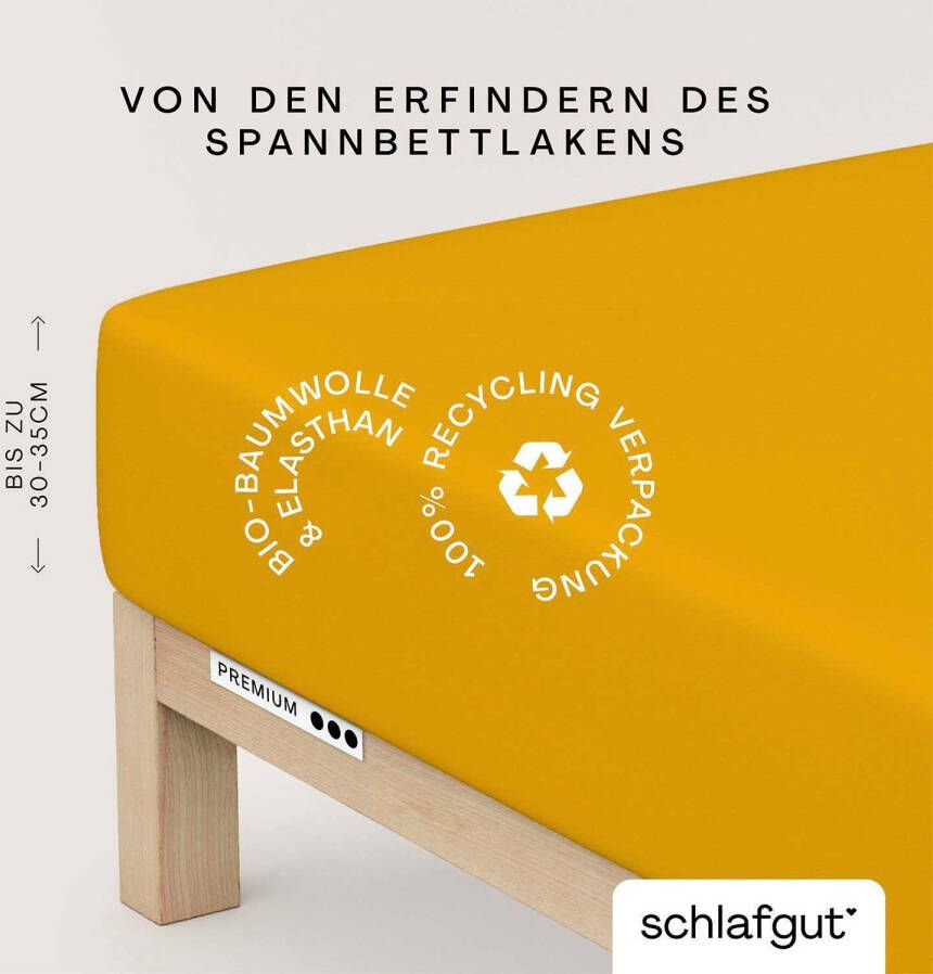 Schlafgut Hoeslaken Premium duurzame zero waste-verpakking (1 stuk) - Foto 8