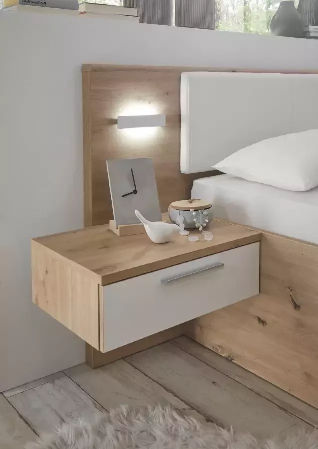 Schlafkontor Bedframe Catania inclusief 2 nachtkastjes en hoofdbordverlichting - Foto 5
