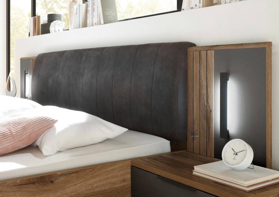 Schlafkontor Bedframe Jump Bed inclusief 2 nachtkastjes en verlichting - Foto 4