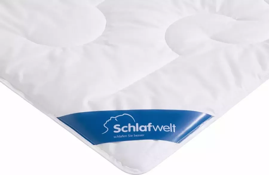 Schlafwelt Dekbed van natuurlijke vezels Sari vervaardigd van 100% natuurlijke materialen prettig temperatuurnivellerend Extrawarm
