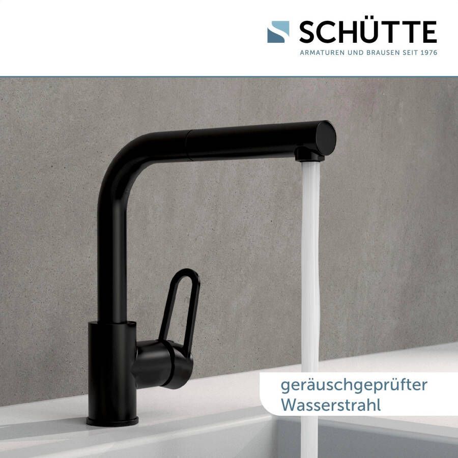 Schütte Keukenkraan Design met sproeikop uittrekbaar draaibaar hoge druk