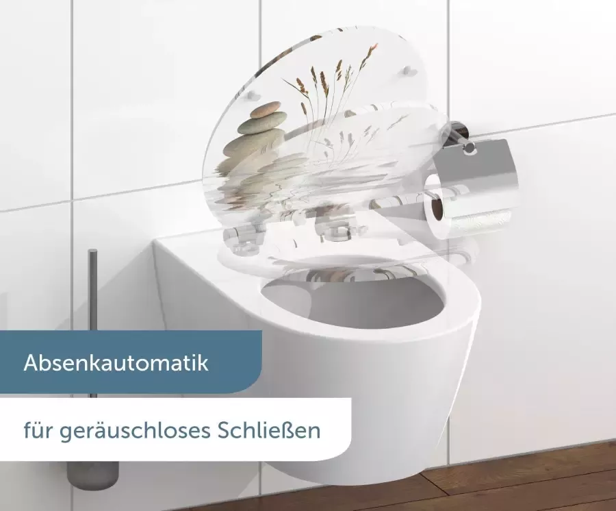 Schütte Toiletzitting Balance met softclosemechanisme en houten kern mdf - Foto 2