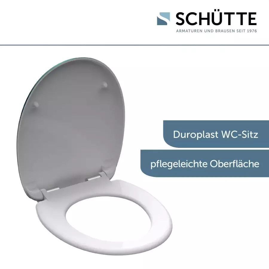 Schütte Toiletzitting Fallen Leaf Duroplast met soft-closemechanisme - Foto 3