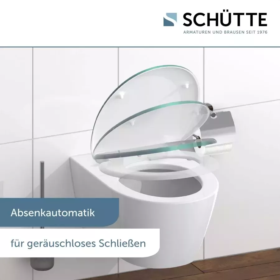 Schütte Toiletzitting Fallen Leaf Duroplast met soft-closemechanisme - Foto 5