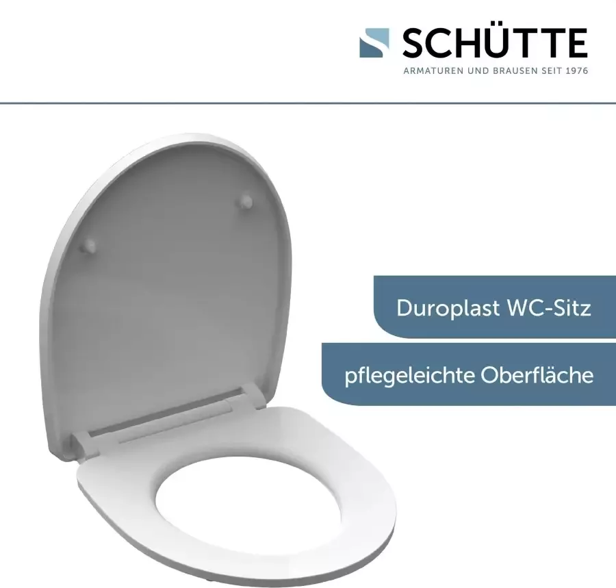 Schütte Toiletzitting Happy Elephant Duroplast met softclosemechanisme en snelsluiting High gloss - Foto 6