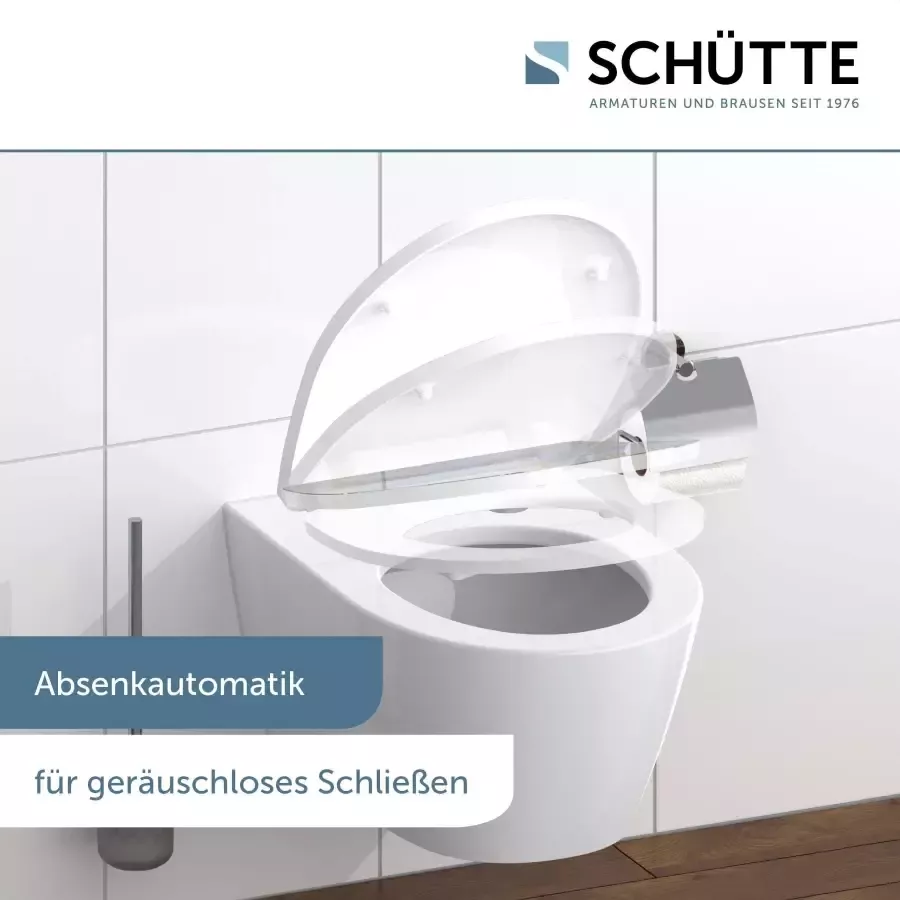 Schütte Toiletzitting Happy Elephant Duroplast met softclosemechanisme en snelsluiting High gloss - Foto 5