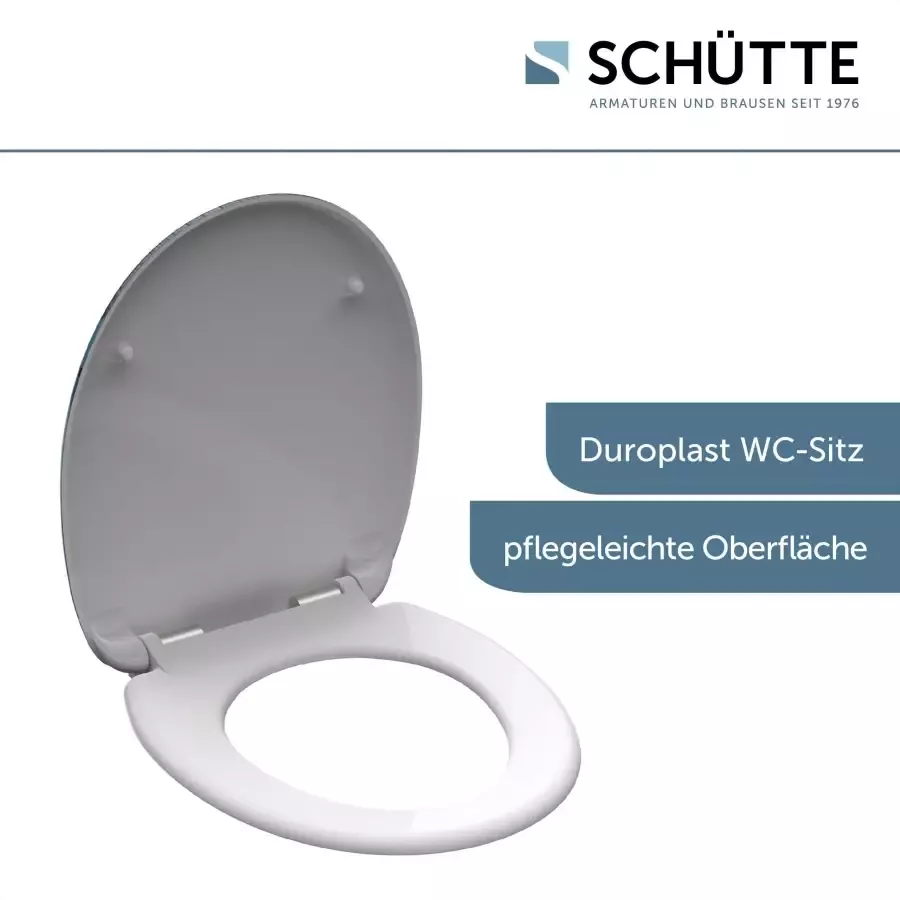 Schütte Toiletzitting Offline Duroplast met soft-closemechanisme - Foto 3