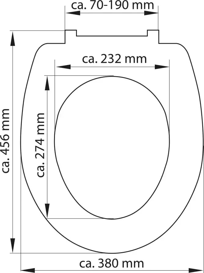 Schütte Toiletzitting SLIM Duroplast softclosemechanisme snelsluiting bijzonder plat model - Foto 5