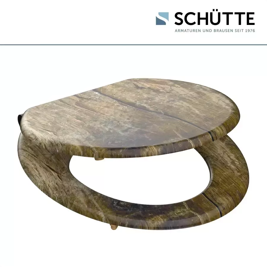 Schütte Toiletzitting Solid Wood met softclosemechanisme en houten kern mdf - Foto 2